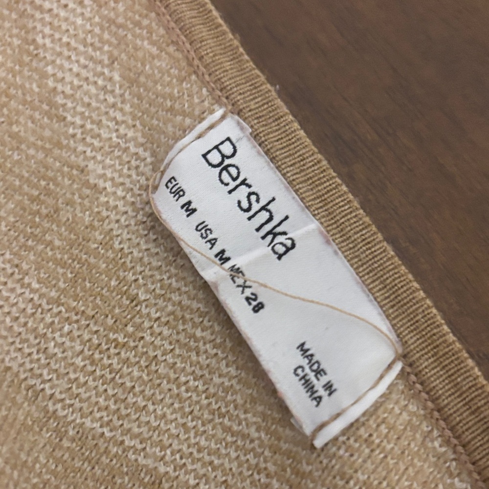 Tan and Cream Zebra Print Cardigan - Picture 2 of 4